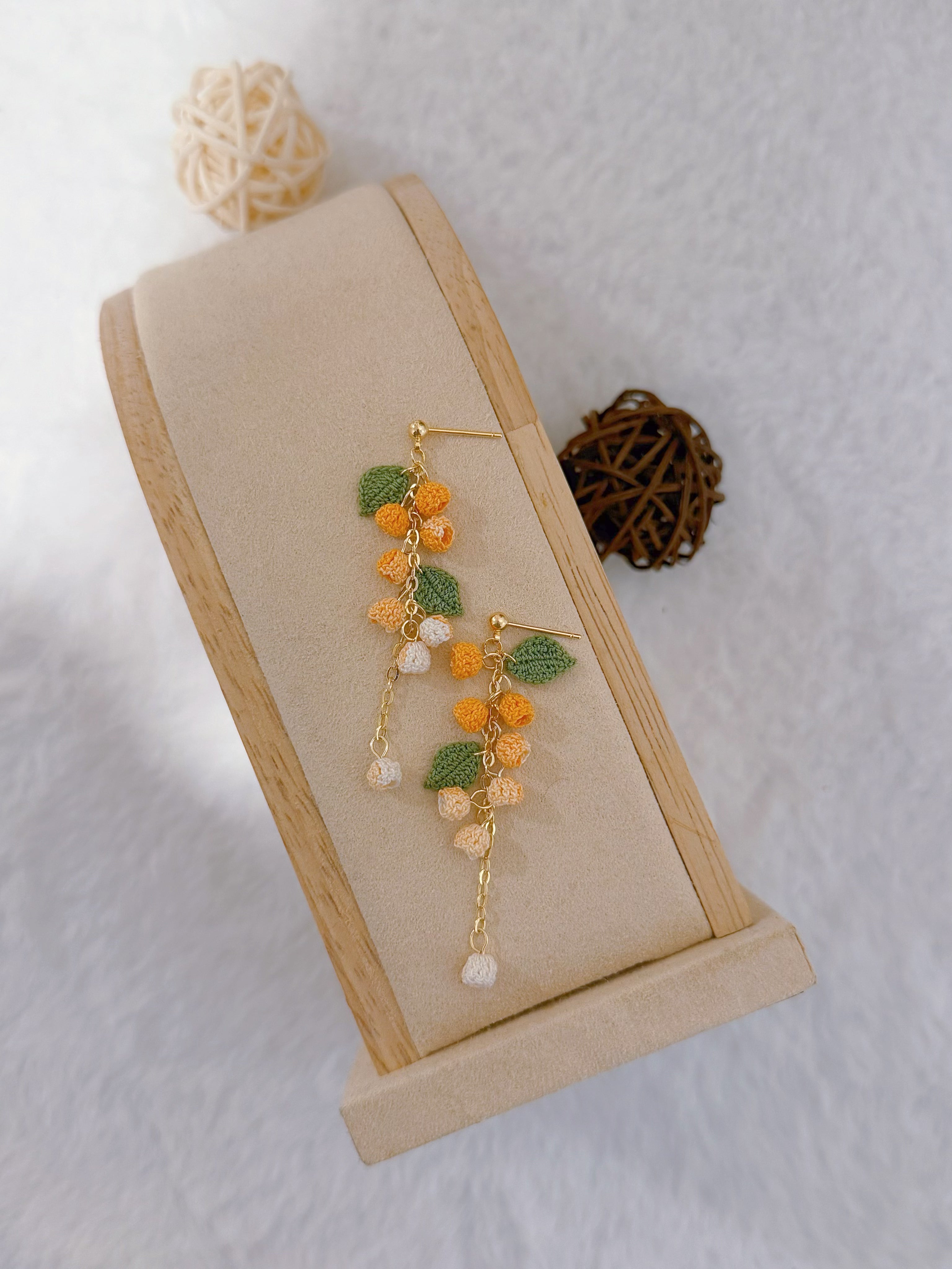 Verdant Berries Stud Earrings