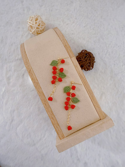 Verdant Berries Stud Earrings