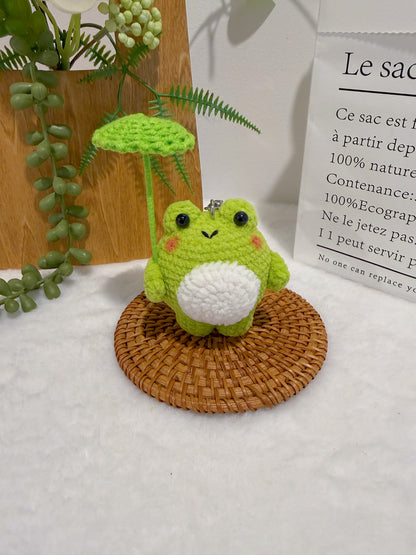 Brolly Frog Key Charm