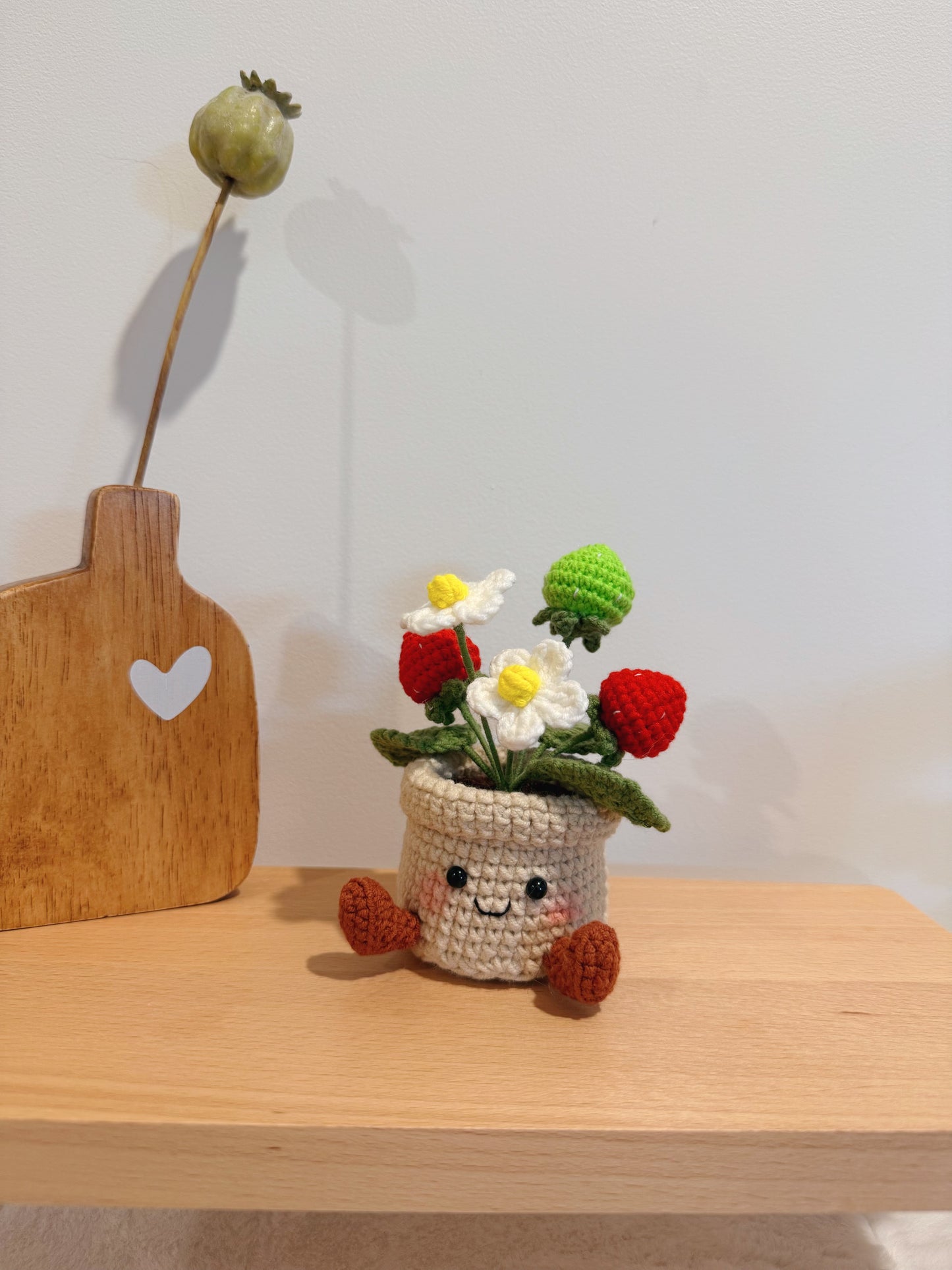 Happy Strawberry Pot