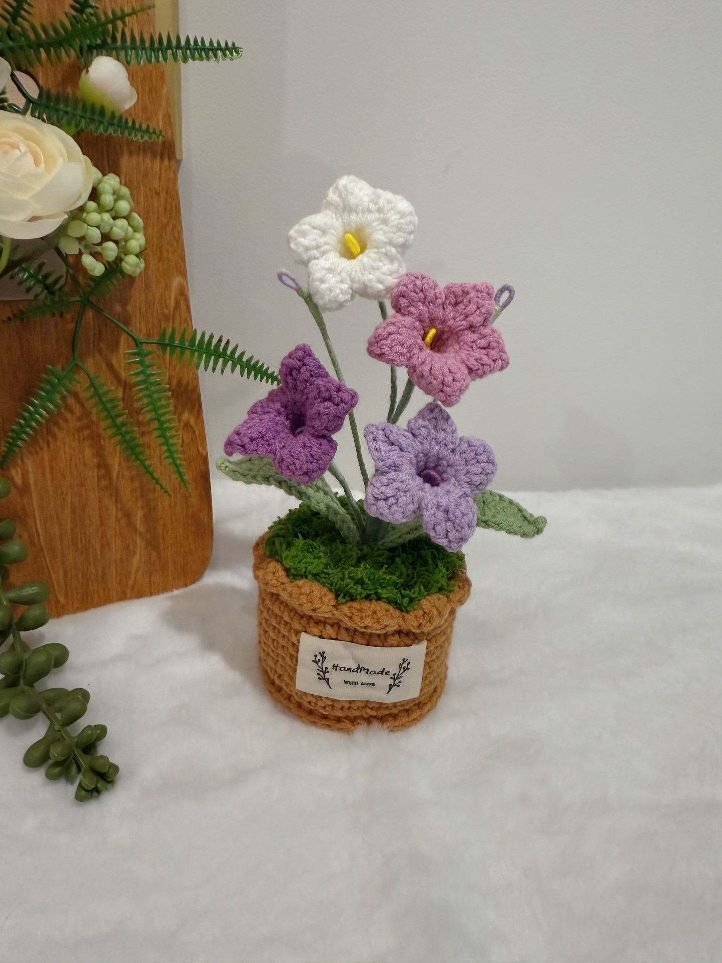 Bellflowers Pot