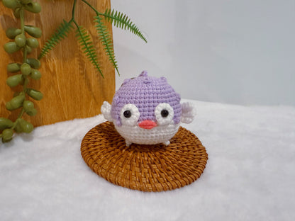 Puffer Fish Key Charm