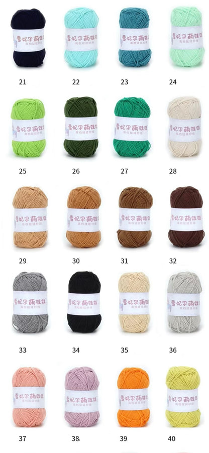 4 Ply Milk Cotton Yarn