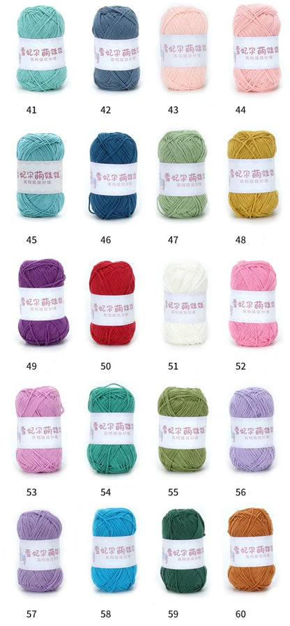 4 Ply Milk Cotton Yarn