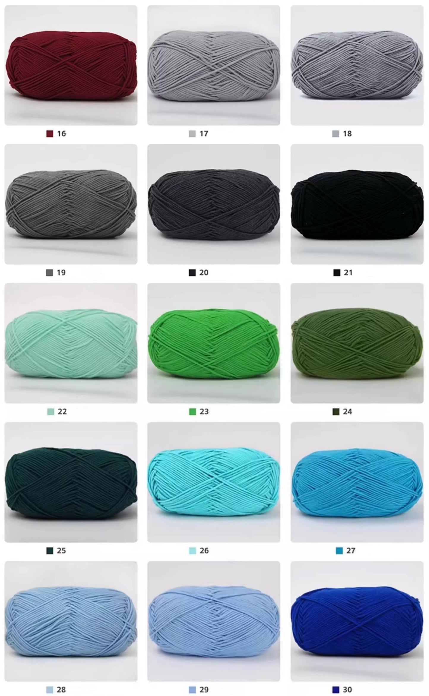 5 Ply Milk Cotton Yarn