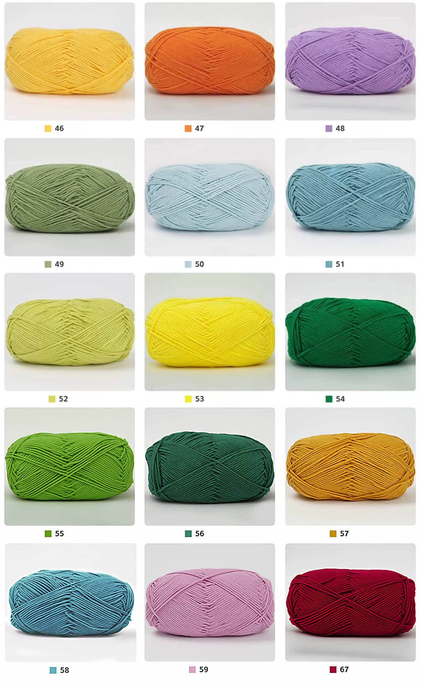 5 Ply Milk Cotton Yarn