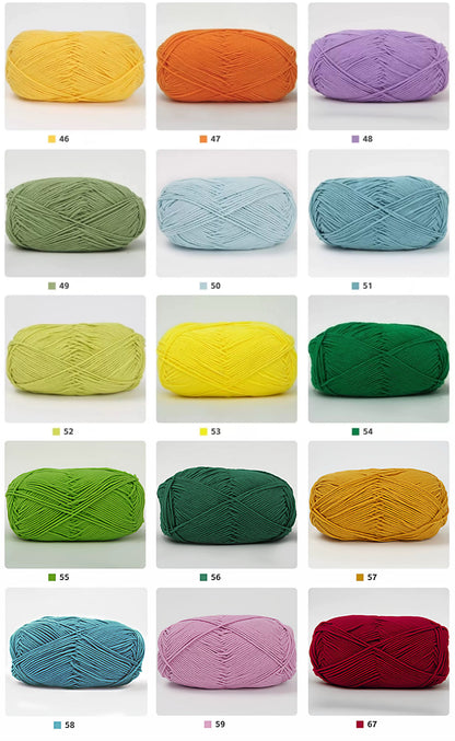 5 Ply Milk Cotton Yarn