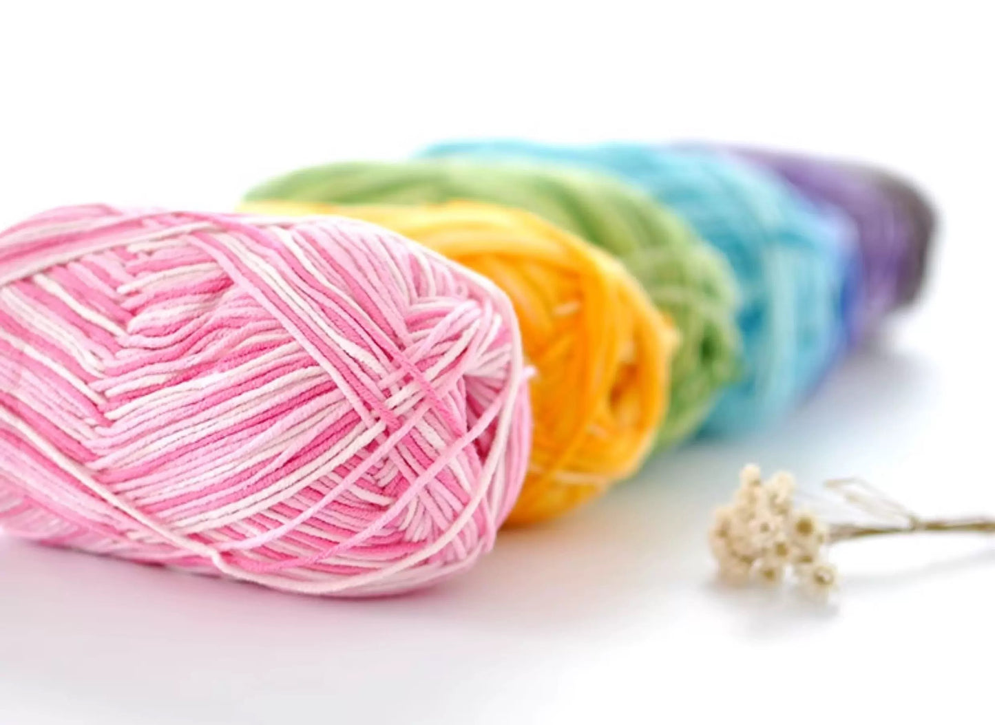 5 Ply Milk Cotton Yarn（Variegated)