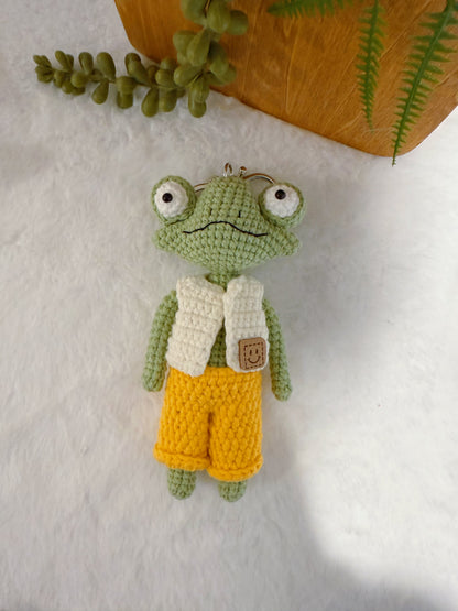 Frog Buddy Key Charm