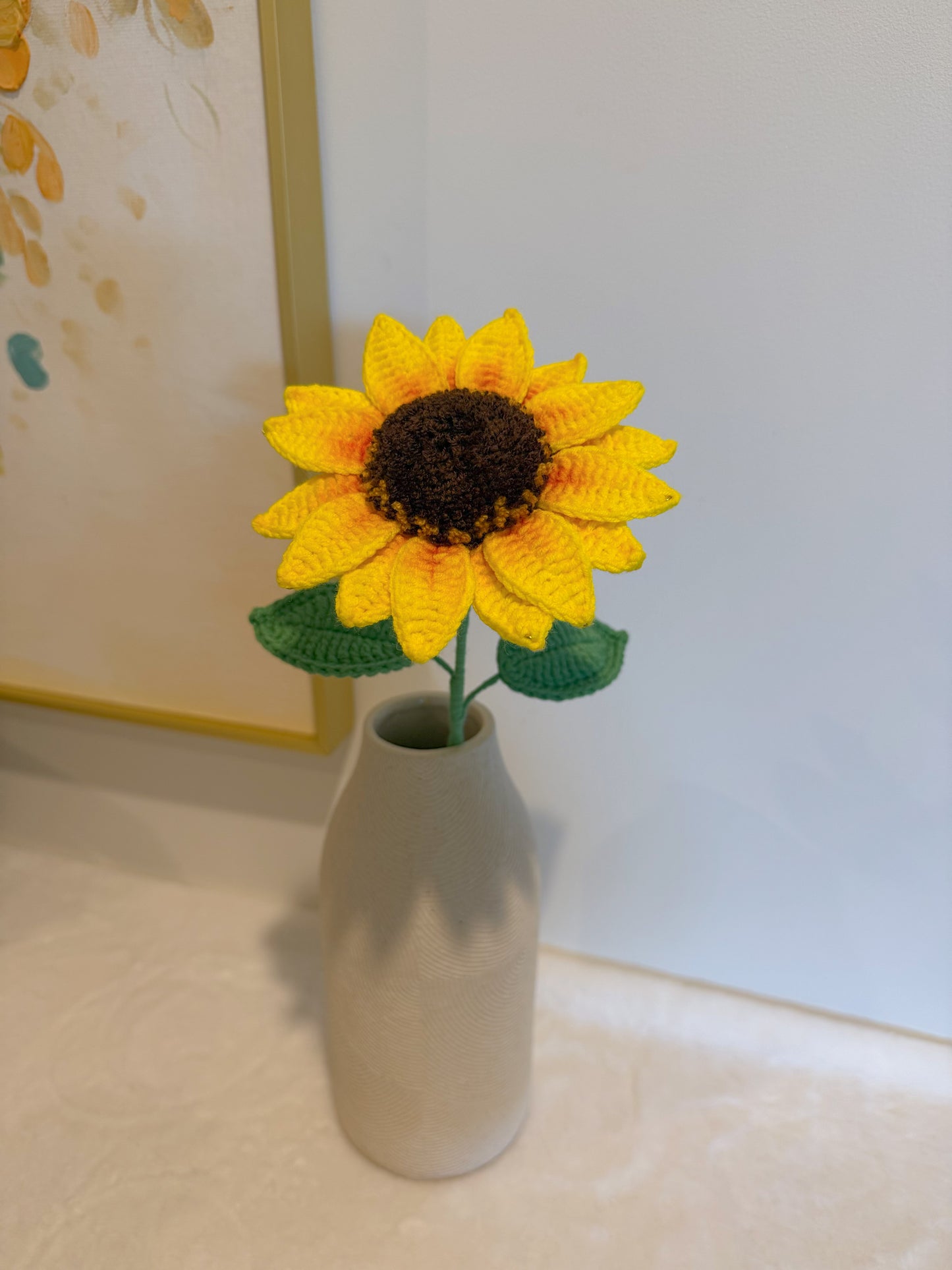 Van Gogh-Inspired Sunflower