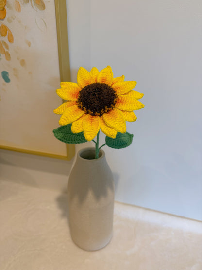 Van Gogh-Inspired Sunflower