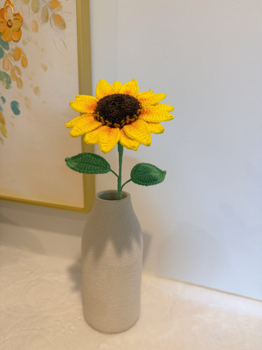 Van Gogh-Inspired Sunflower