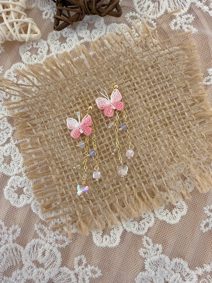 Flutter Love Stud Earrings