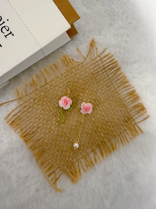 Rose Mismatch Earrings