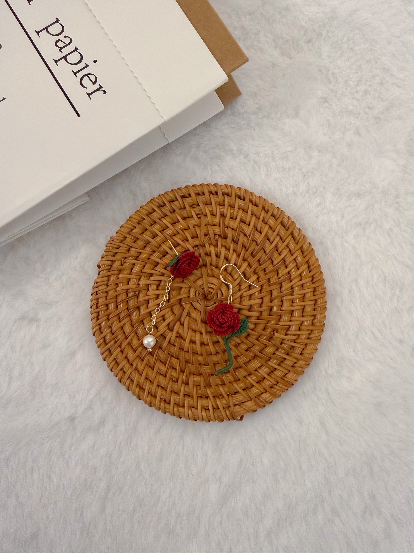 Rose Mismatch Earrings