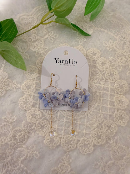 Hoop Wee Flowers Earrings