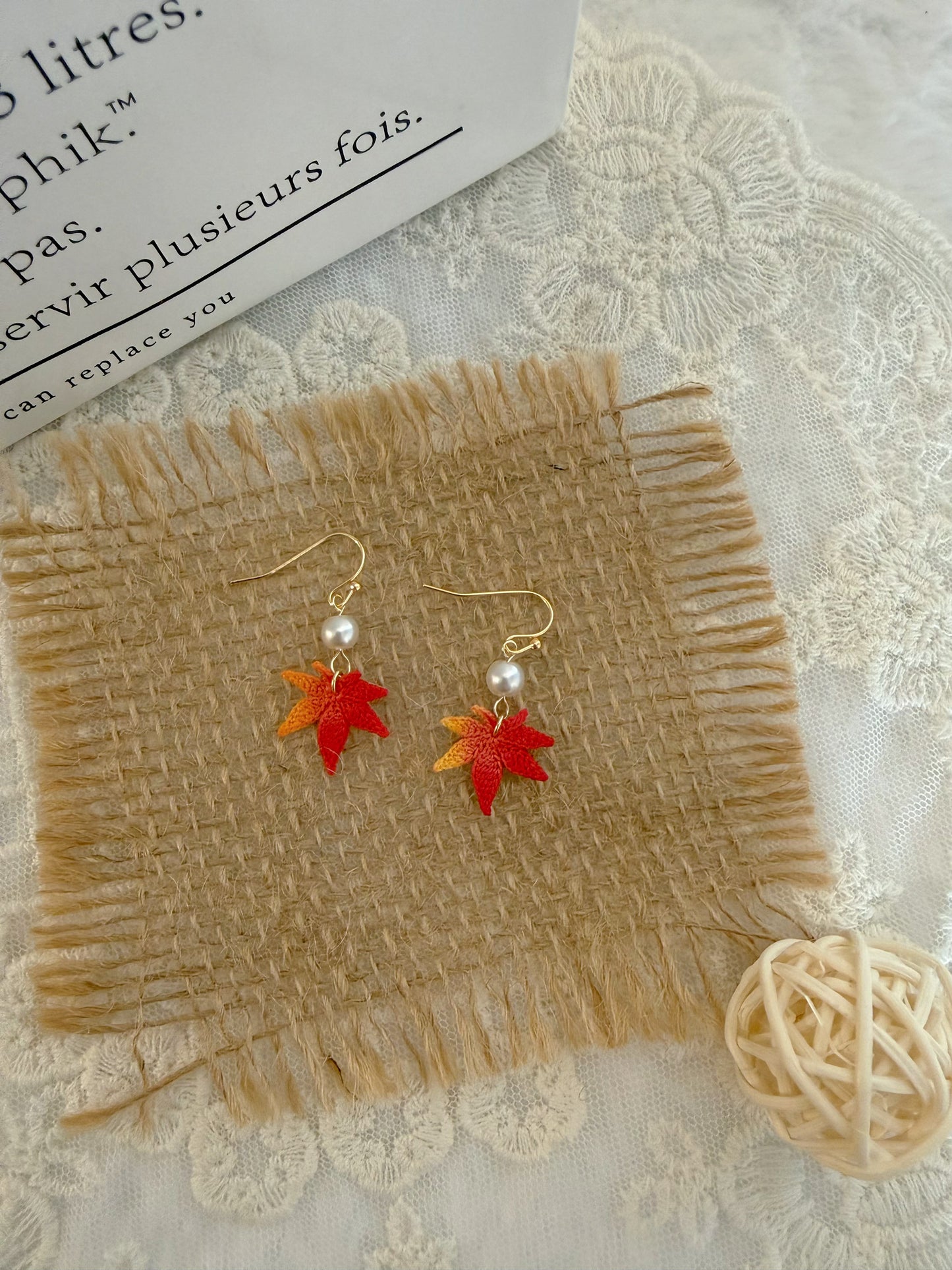 Maple Leaf Earrings